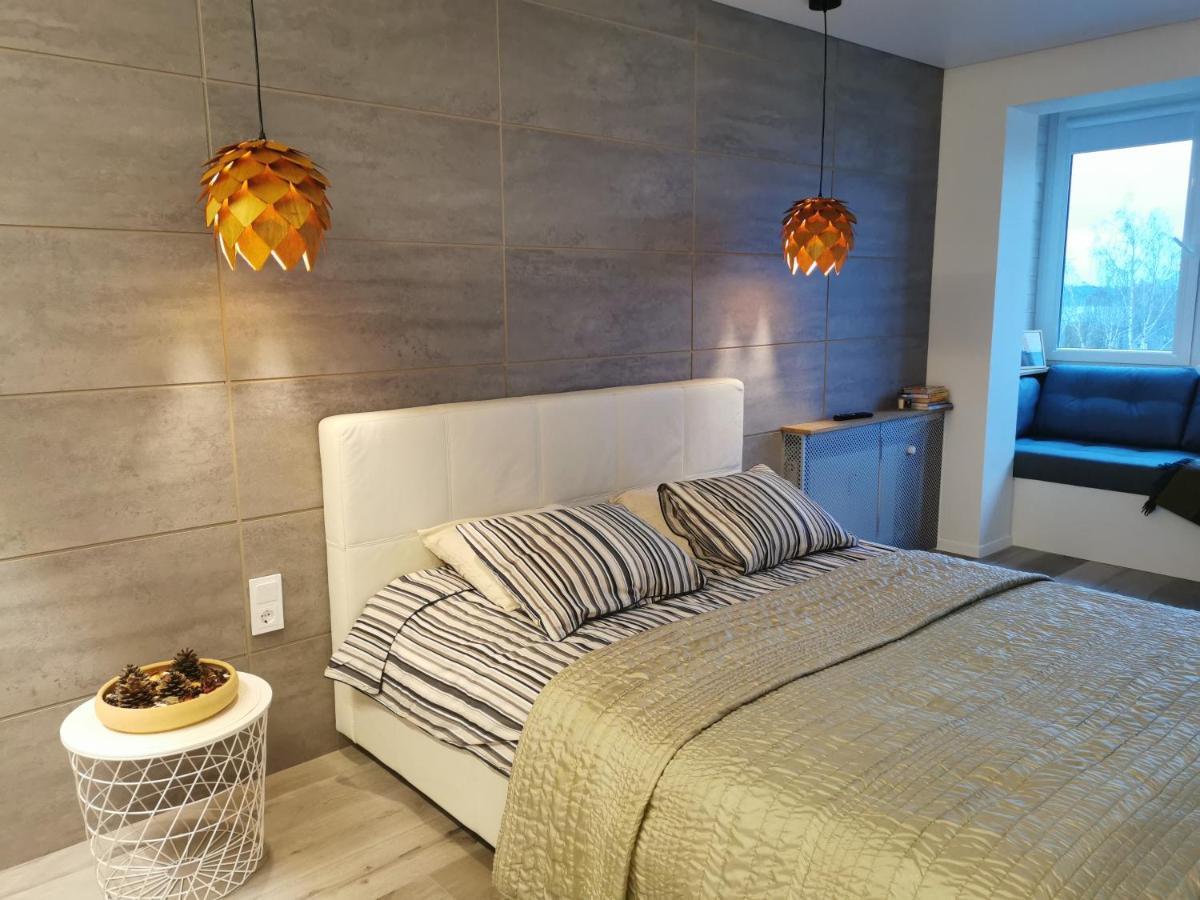 Buto Nuoma Dariaus Ir Gireno Gatveje Apartman Telšiai Kültér fotó